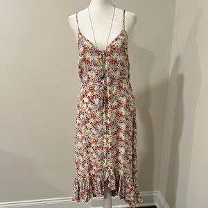 Rails Multicolor Floral Midi Dress